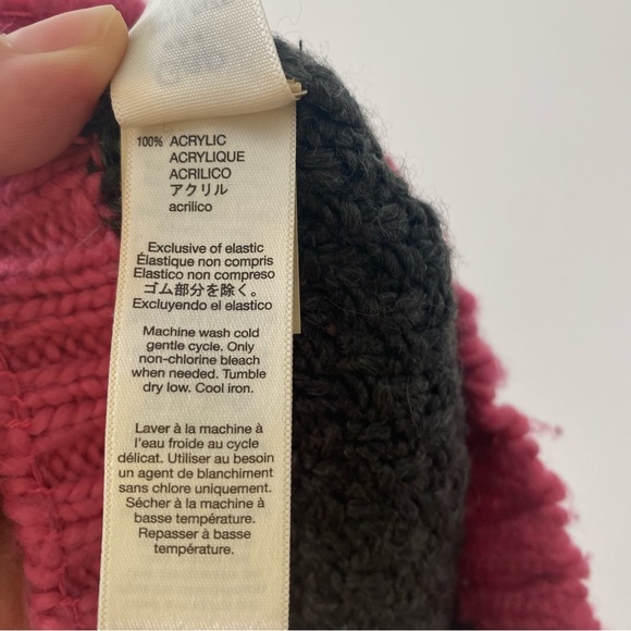 Gap Pink And Grey Hat - Picture 8 of 11